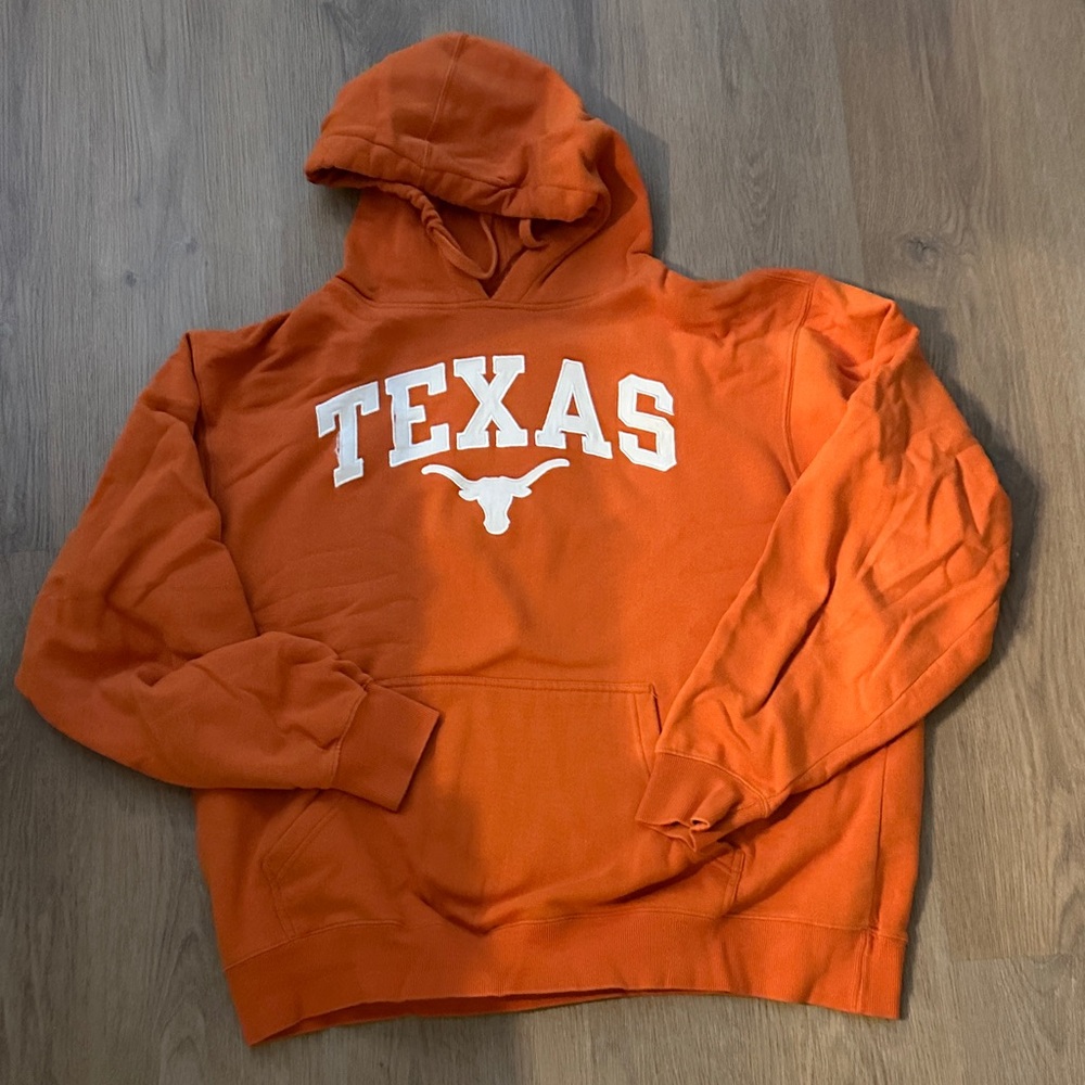Texas Longhorns Orange Hooded Sweatshirt